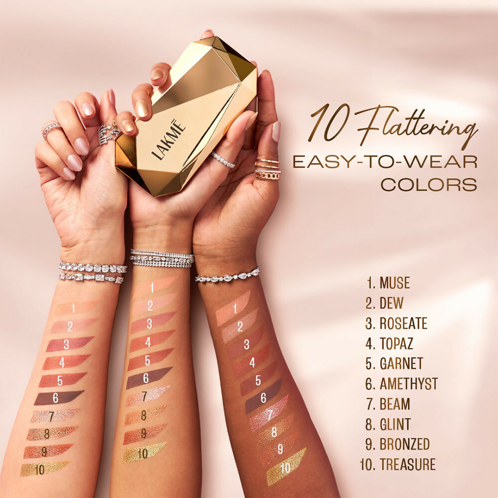 Lakme Be-jewel Multichrome Eyeshadow - Gilded Glow