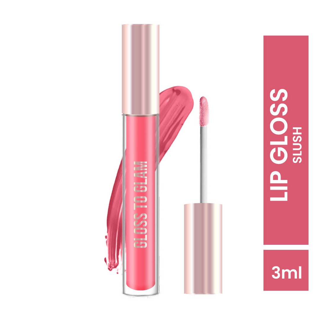 The Natural Wash Gloss To Glam Nourishing Lip Gloss - Slush