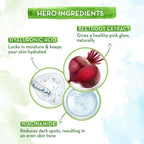 Mamaearth Beetroot Daily Glow Face Cream With Beetroot & Hyaluronic Acid - Distacart