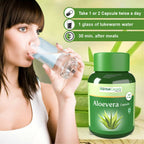 Herbal Canada Aloe Vera Capsules - Distacart