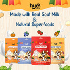 Hye Pets Super Treats For Super Pets – Freeze Dried Treats Made With Goat Milk, Blueberry & Banana - Distacart