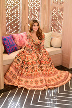 Casual Designer Multi Cotton Silk Gown - Anbazaar - Distacart