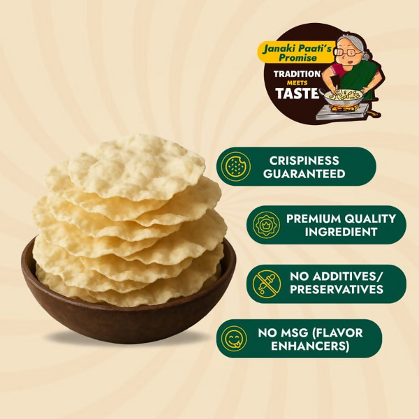 Sweet Karam Coffee Rice Appalam (Papad)