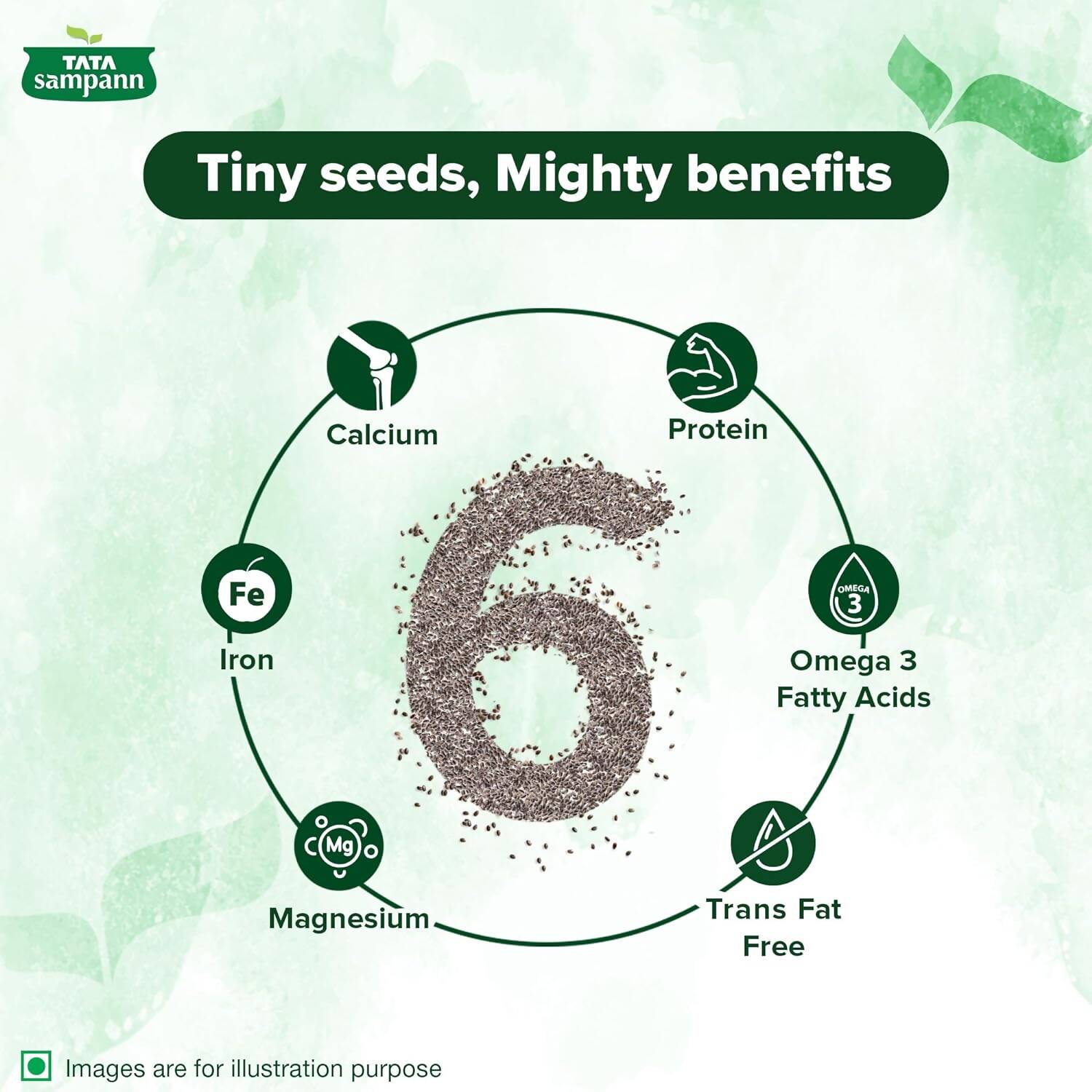 Tata Sampann Premium Chia Seeds - Distacart