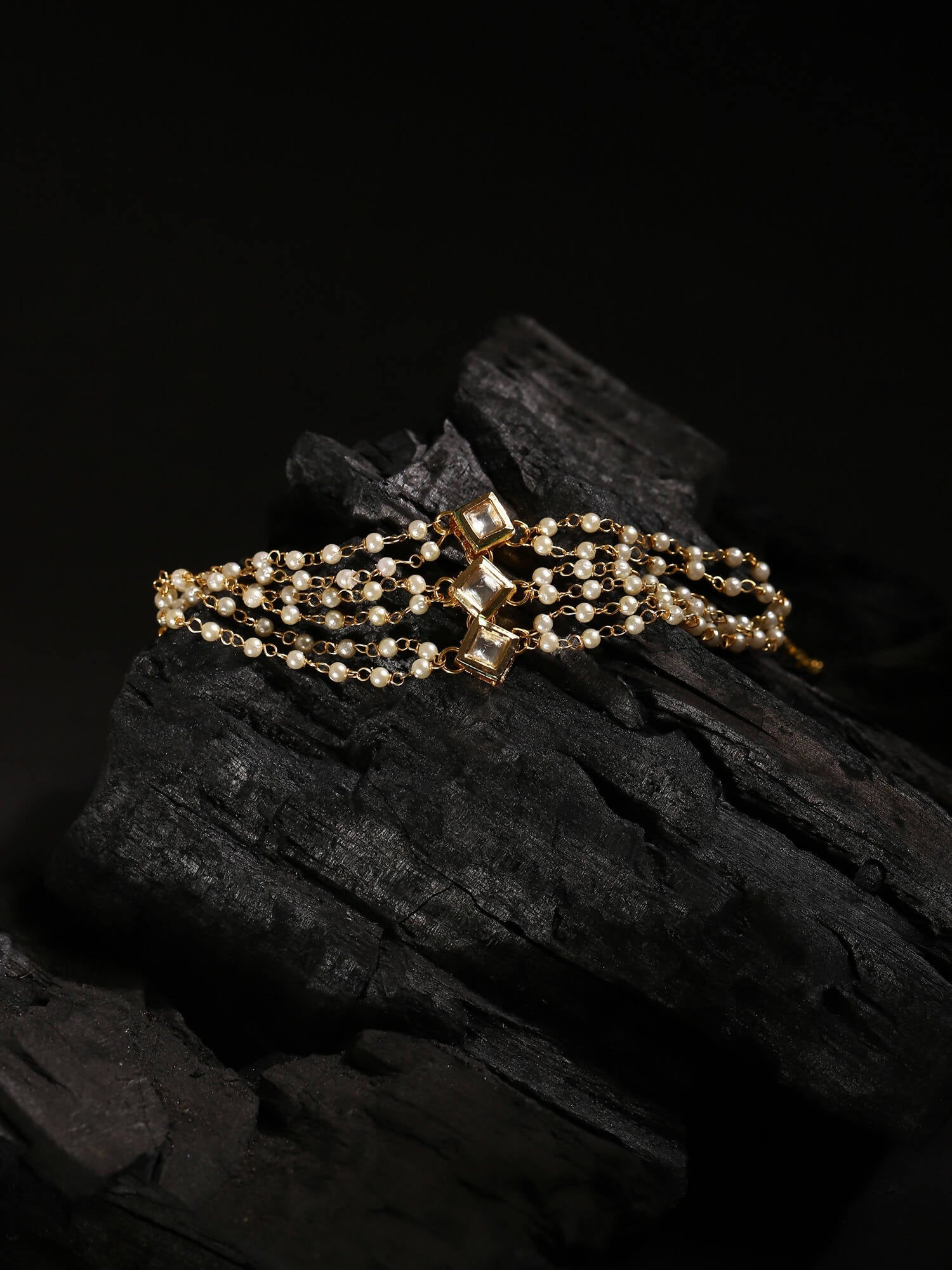 Women's White Bracelet - Ruby Raang - Distacart