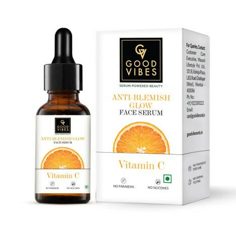 Good Vibes Anti-Blemish Glow Vitamin C Face Serum - Distacart