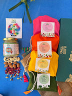 Shuddh Natural Ubtan Based Herbal Gulal | Ayurvedic Thandai Powder | Holi Gift Hamper - Distacart