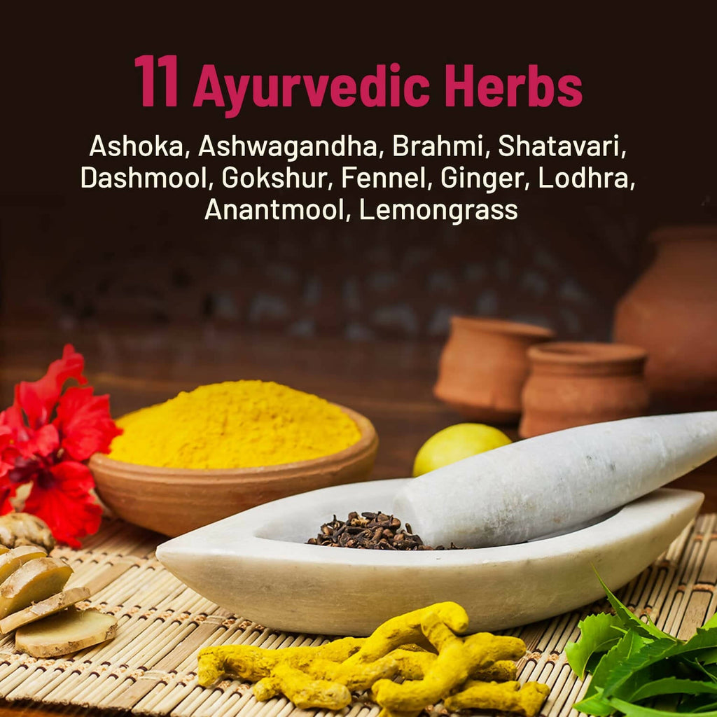 Gynoveda PMS Care Ayurvedic Granules - Distacart