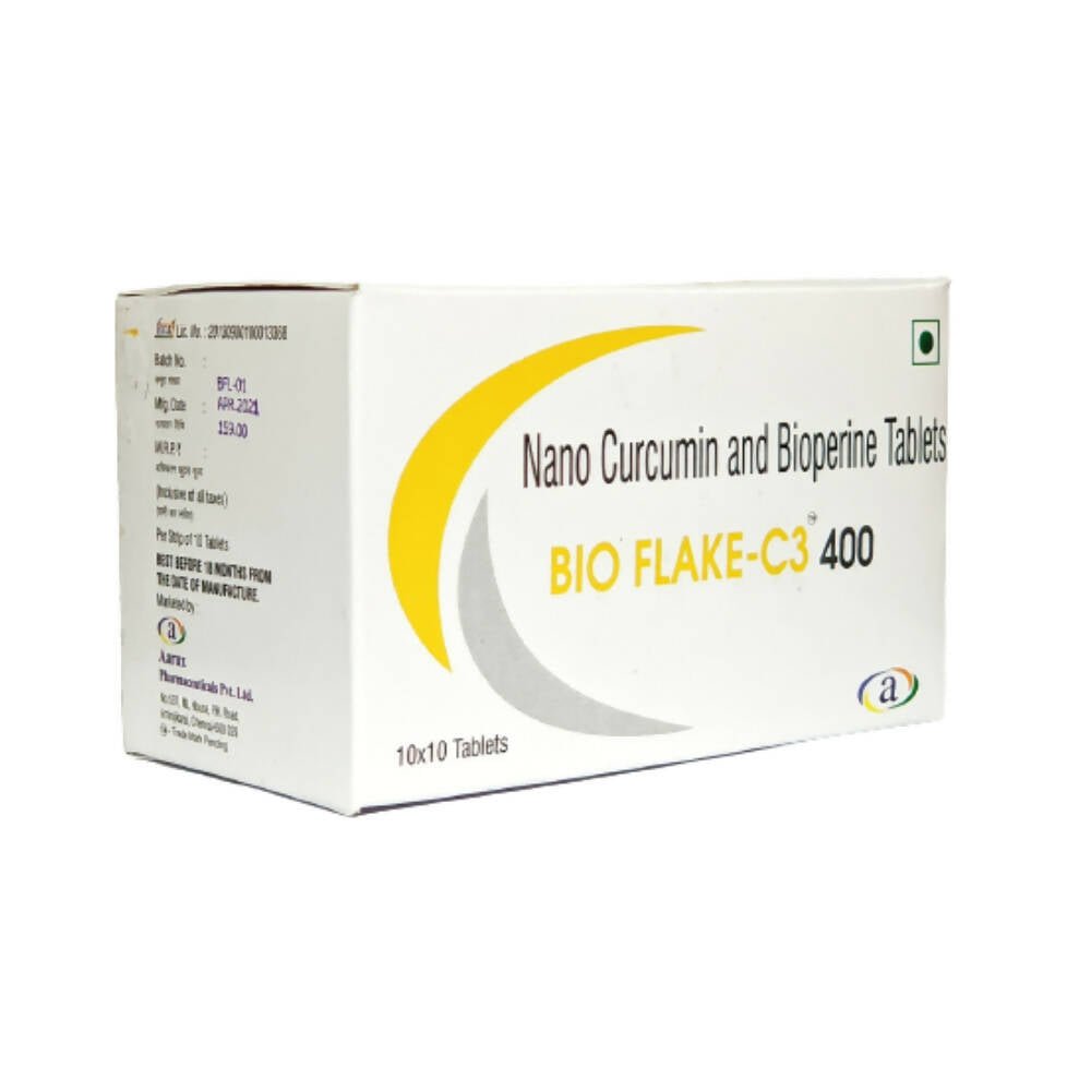 Aarux Bioflake C3 400 Tablets - Distacart