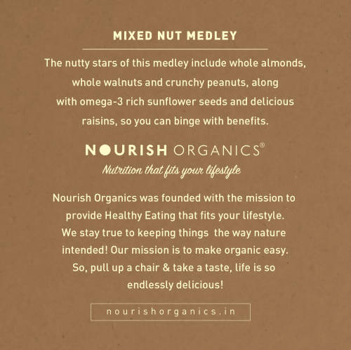 Nourish Organics Mixed Nut Medley