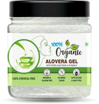 Organic 100% Aloe Vera Gel For Face, with Natural Aloe Vera & Vitamin E for Skin and Hair