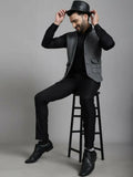 Even Apparels Solid Waistcoat - Grey