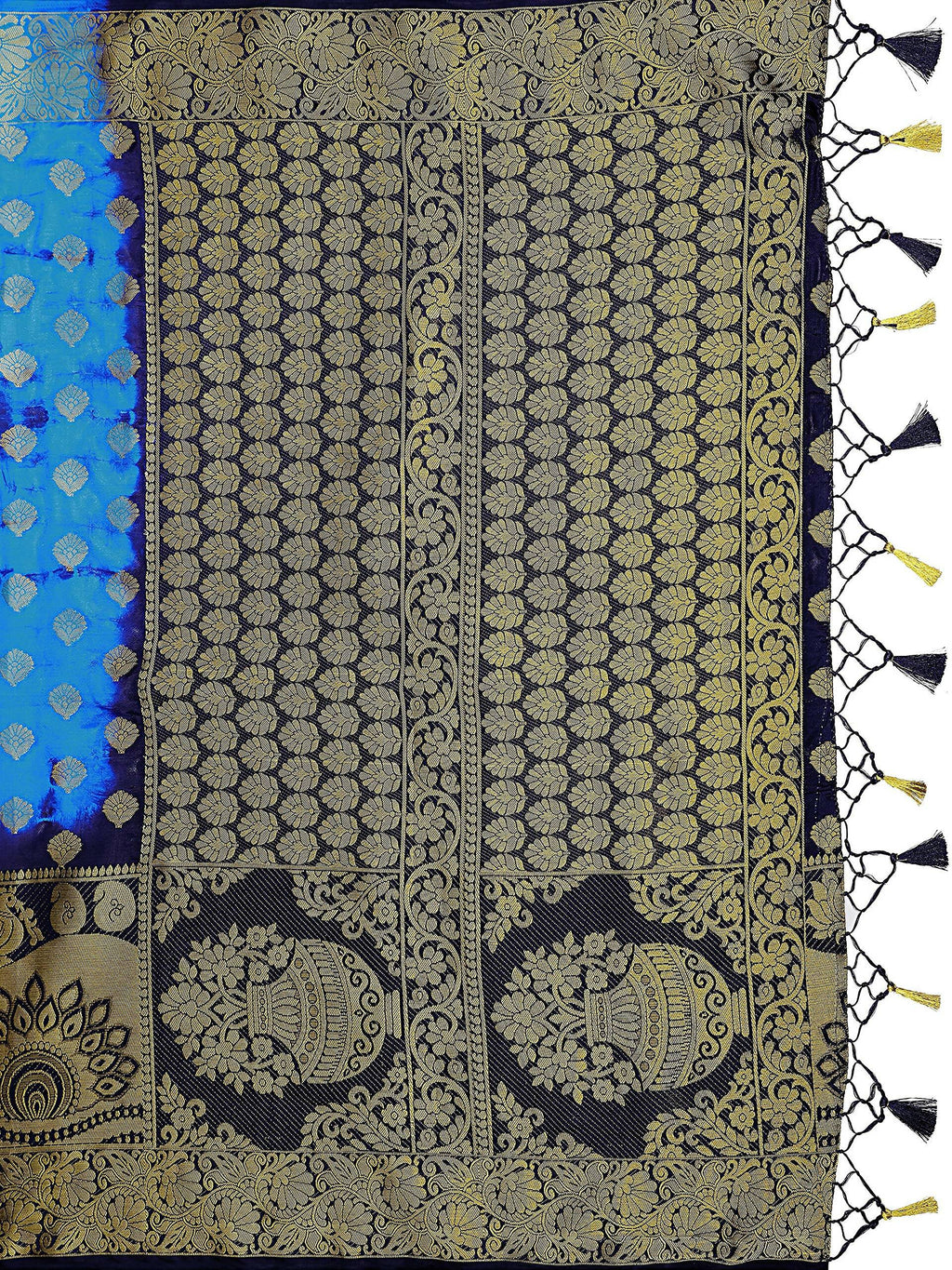 Mimosa Women's Banarasi Art Silk Multicolor Saree - Distacart