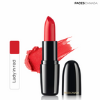 Faces Canada Creme Finish Lipstick - Lady In Red 11 - Distacart
