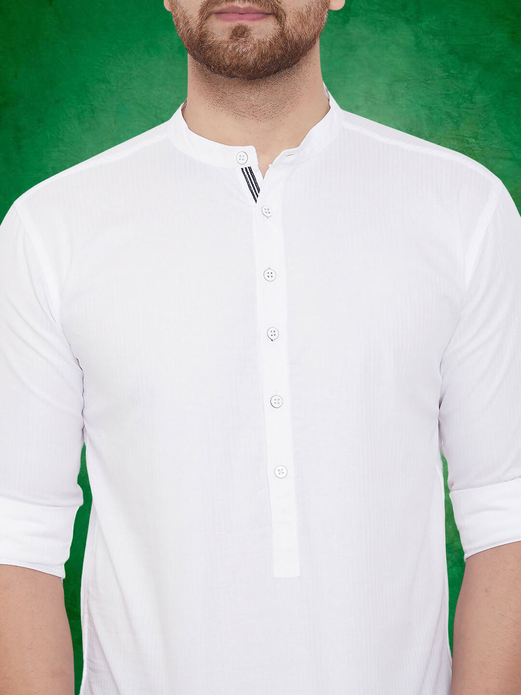 Even Apparels Men's Pure Cotton White Kurta