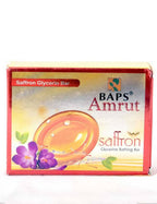 Baps Amrut Saffron Glycerin Bathing Bar
