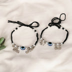 NVR Women Set of 2 Black Evil Eye Rakhi With Roli Chawal - Distacart