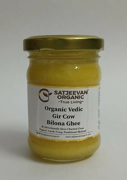 Satjeevan Organic Vedic Gir Cow Bilona Ghee - Distacart