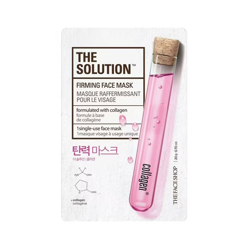 The Face Shop The Solution Firming Face Mask - Korean Skincare
