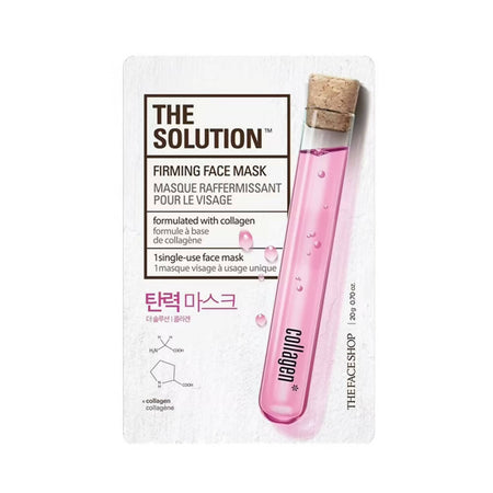 The Face Shop The Solution Firming Face Mask - Korean Skincare