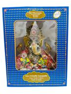 Eco-Friendly Ganesh Idols (Non-Toxic Colors) With Chatri, Kumkum & Akshat