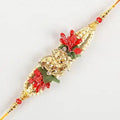 Krishna Charming Rakhi & Kaju Rolls Box