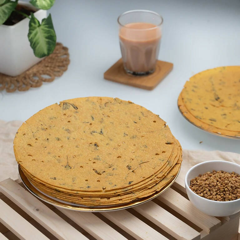 The State Plate Gujarat Methi Khakhra
