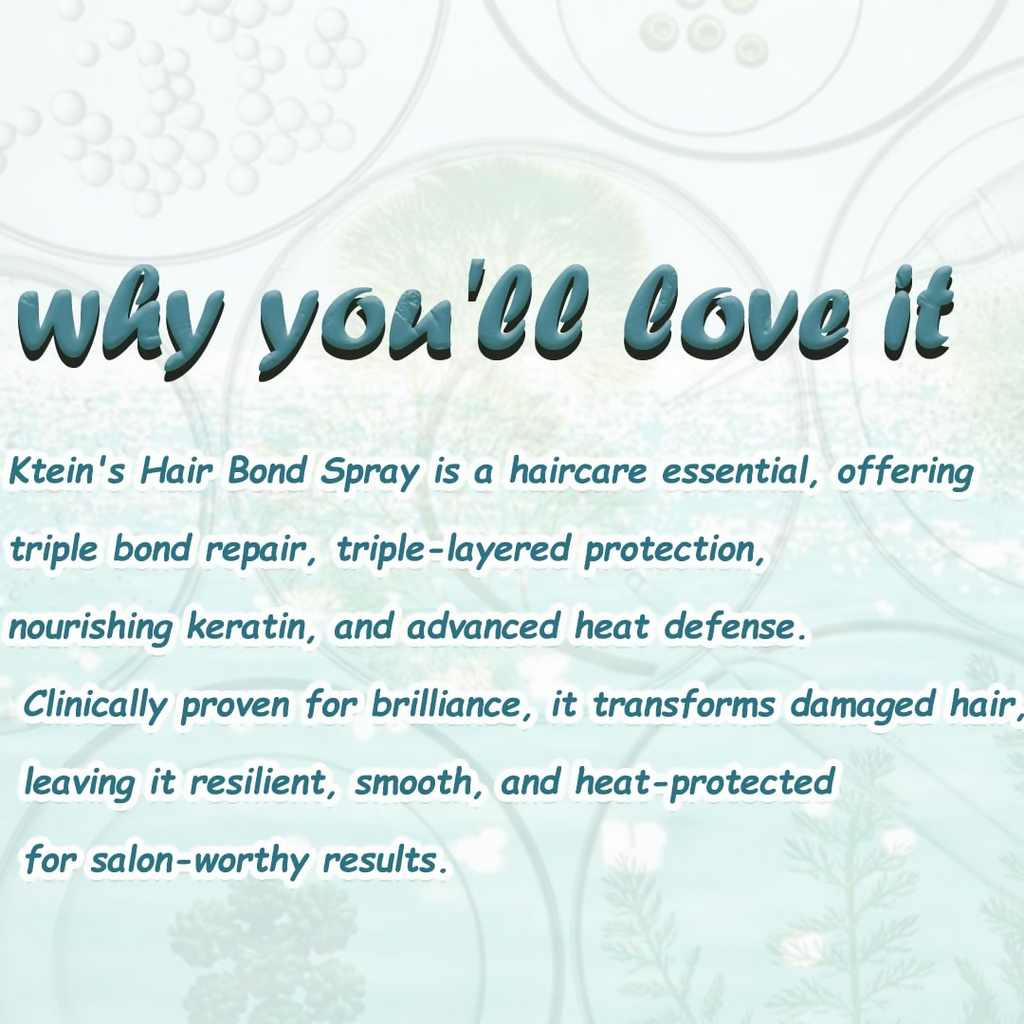 Ktein Ultimate Triple Bond Hair Rescue Spray