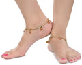 Joban Fashion Golden Copper Anklet For Girl - Distacart