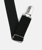Manet Boys Solid Suspenders - Black