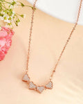 VOJ Women Gold Color stainless steel Necklace and Chains - Distacart