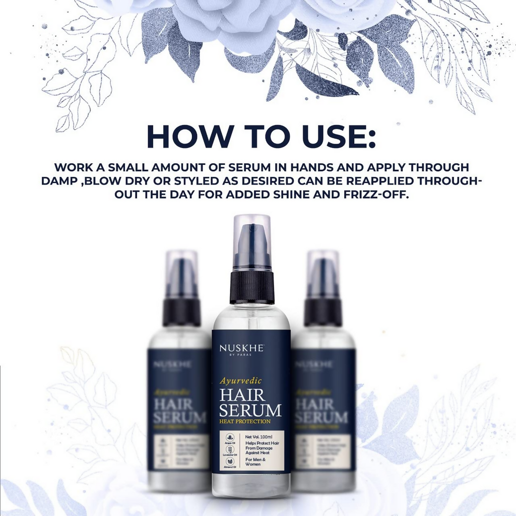 Nuskhe By Paras Hair Serum For Heat Protection