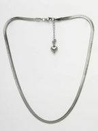 NVR Women's Set of 2 Silver & Gold Rhodium-Plated Minimal Chain