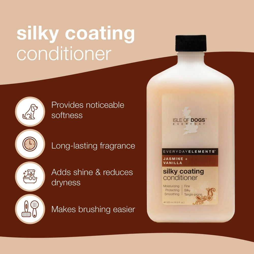 Isle Of Dogs Jasmine + Vanilla Silky Coating Conditioner