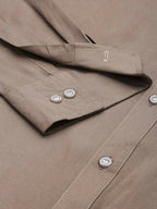 Grey Men Rayon Classic Opaque Casual Shirt - Mahotsav