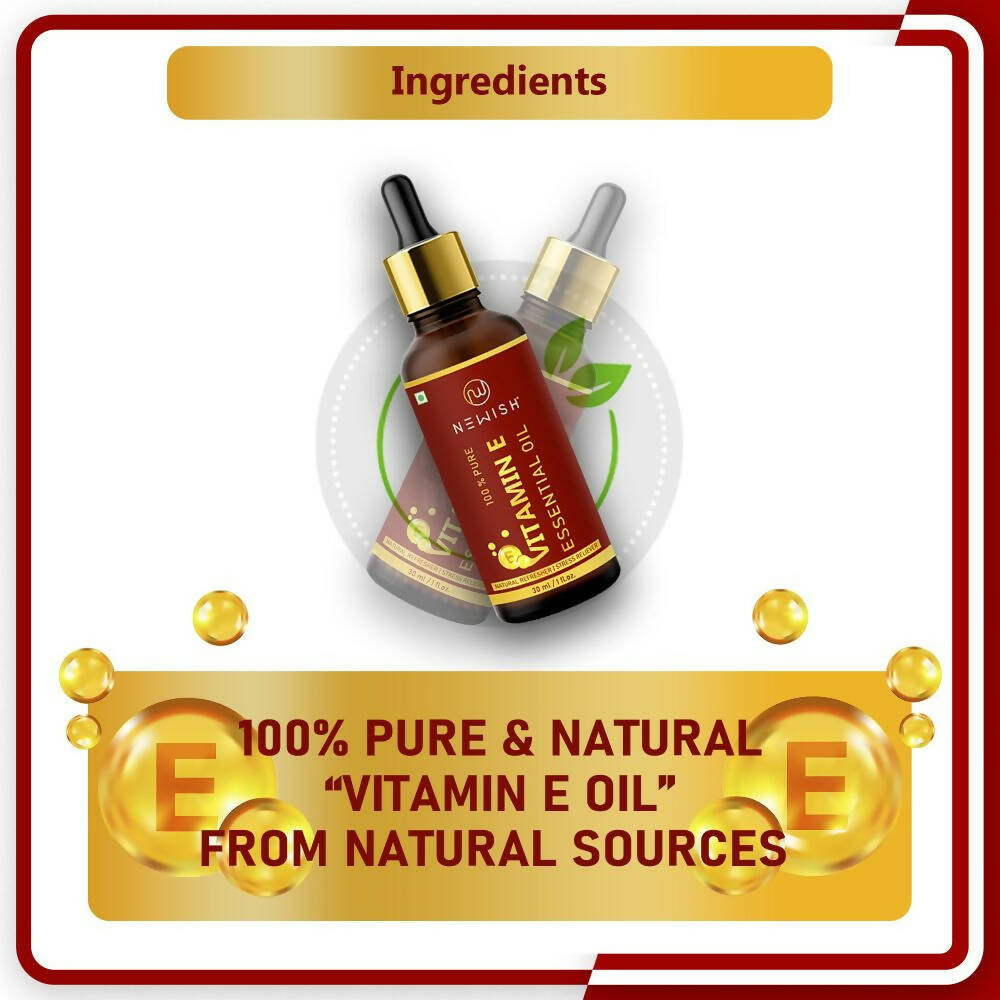 Newish Vitamin E Essential Oil for Hair & Skin