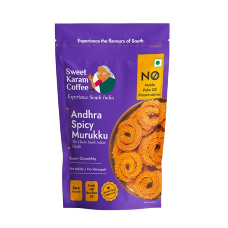 Sweet Karam Coffee Andhra Murukku (Classic Crunch)