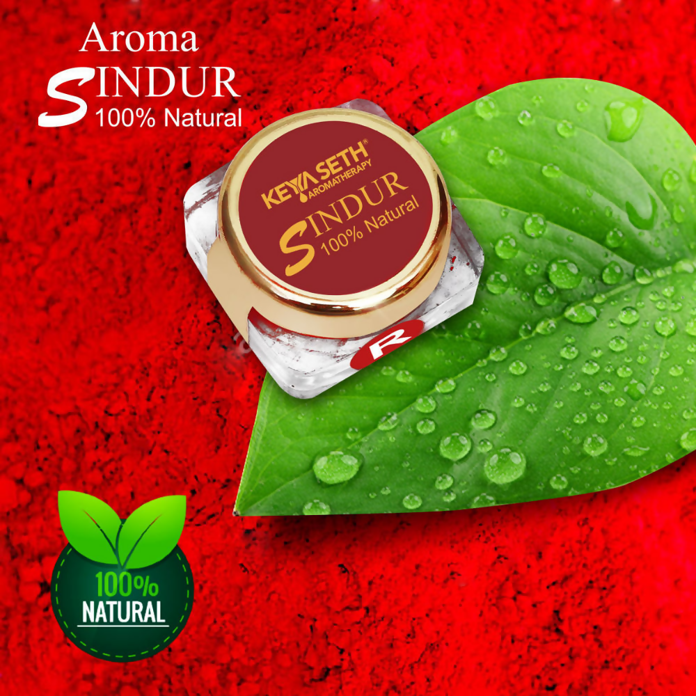 Keya Seth Aromatherapy 100% Natural Red Sindoor Powder - Distacart