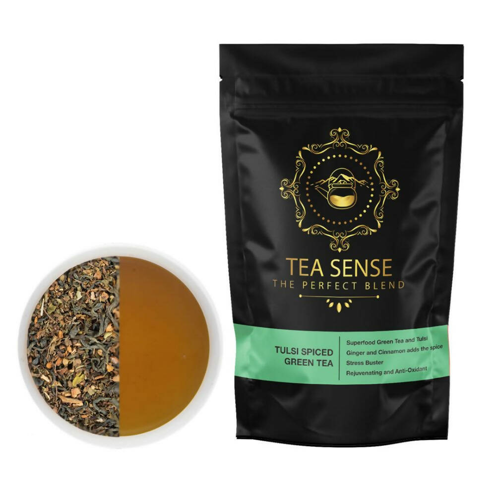 Tea Sense Tulsi Spiced Green Tea - Distacart