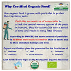 TummyFriendly Foods Certified Organic Oats, Green Moong, Spinach Porridge Mix for 8 Months Old - Distacart
