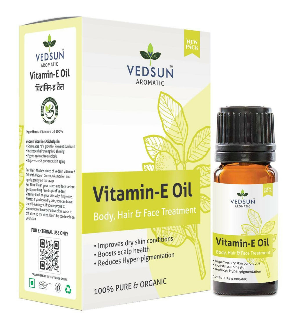 Vedsun Naturals Vitamin E Oil Pure & Organic for Skin