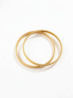 NVR Women Set of 4 Gold Plated Handcrafted CZ Studded Bangle - Distacart