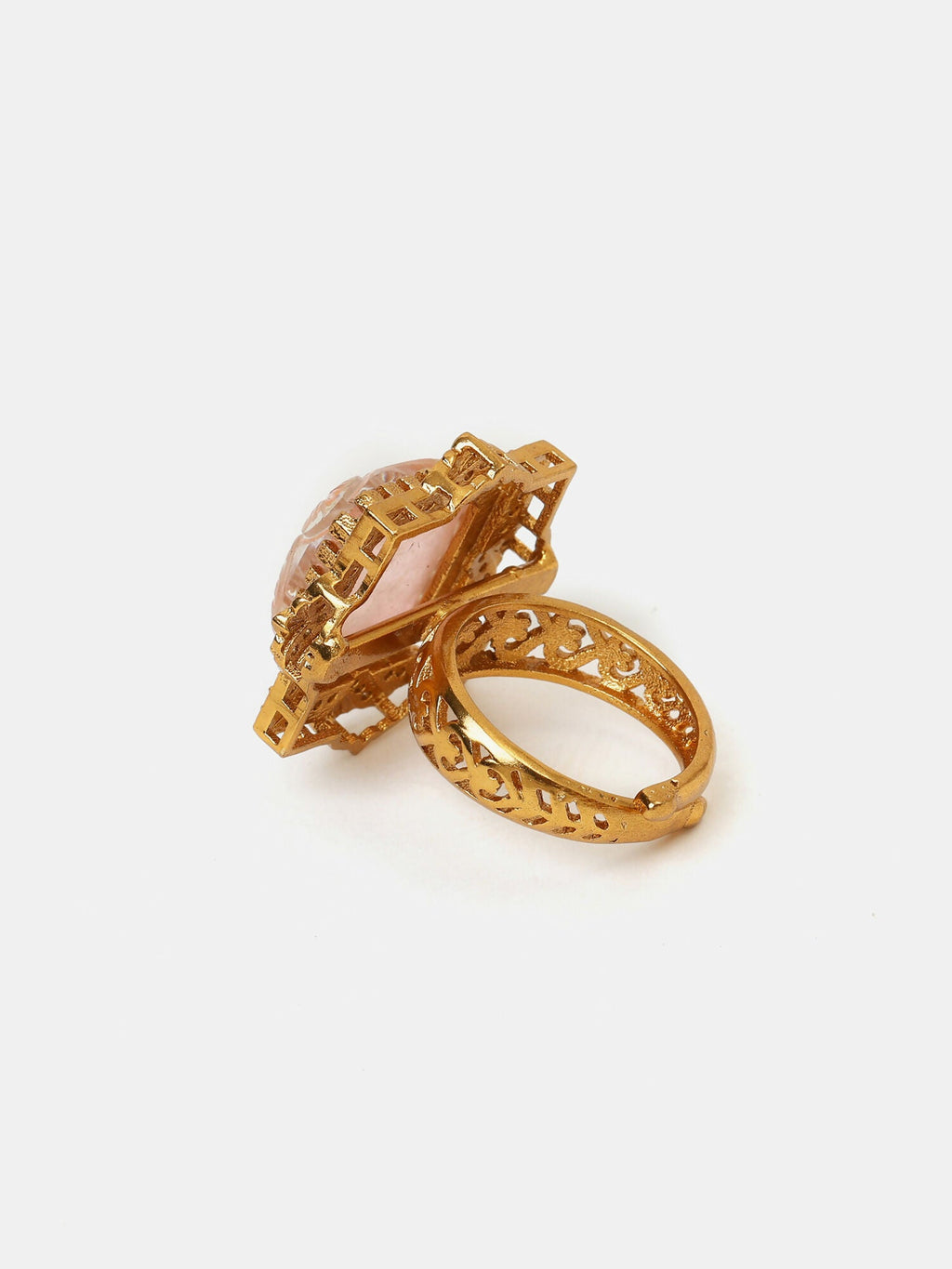 Ruby Raang Diamond Crystal Ring
