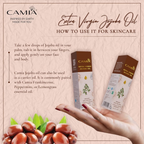 Camia Organic Extra Virgin Cold Pressed Jojoba Oil