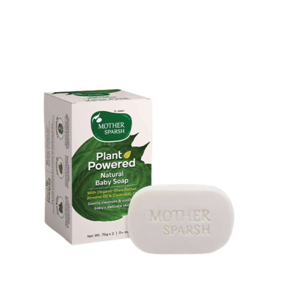 Mother Sparsh Plant Powered Natural Baby Soap (Set of 2)