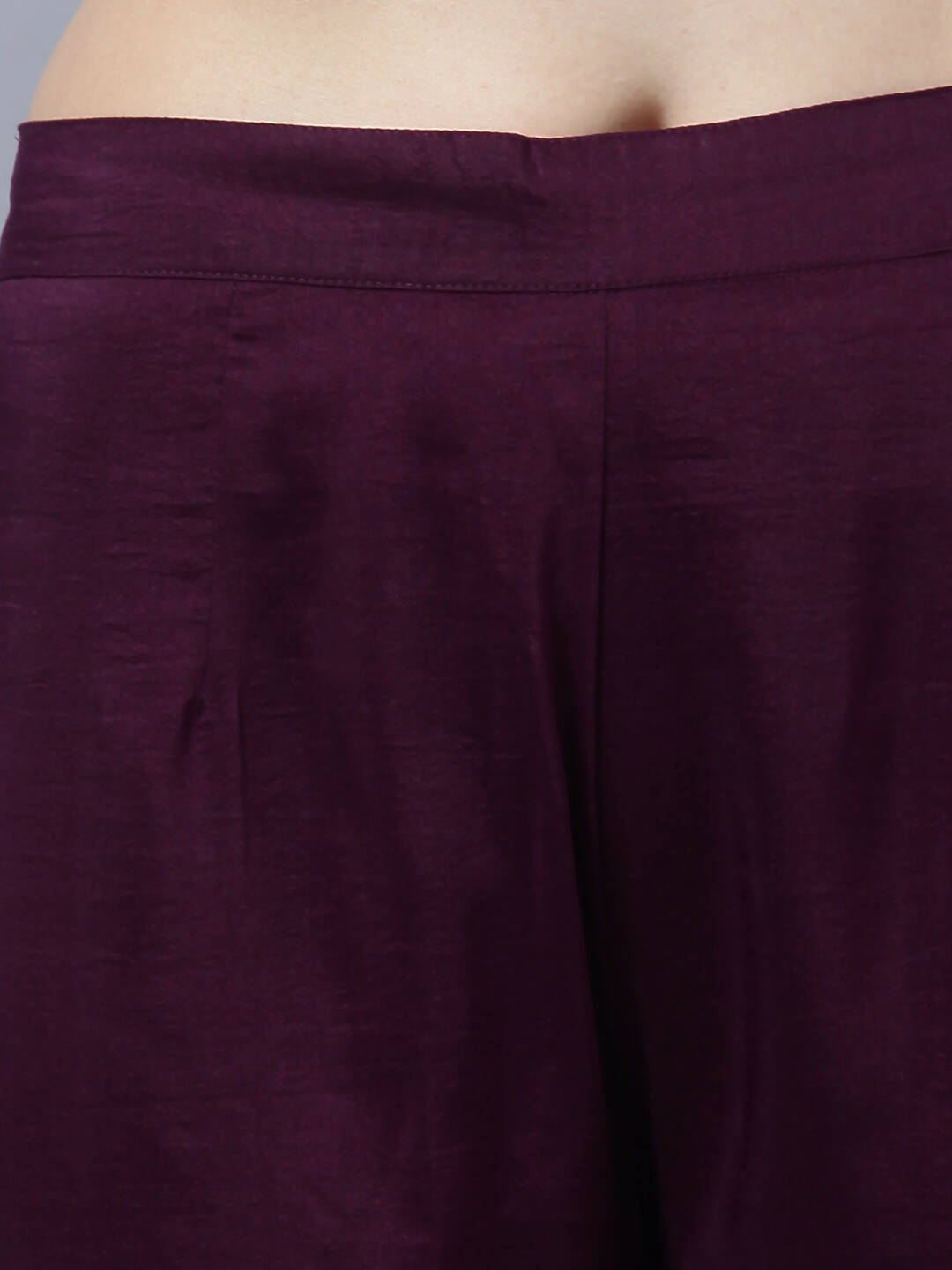 Myshka Stylish Maroon 3/4 Sleeve Women's Kurta Pant with Dupatta Set - Distacart