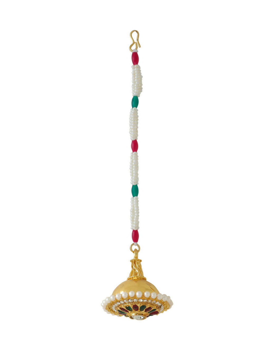 NVR Women's Trending Stylish Gold-Plated Maang Tikka - Distacart