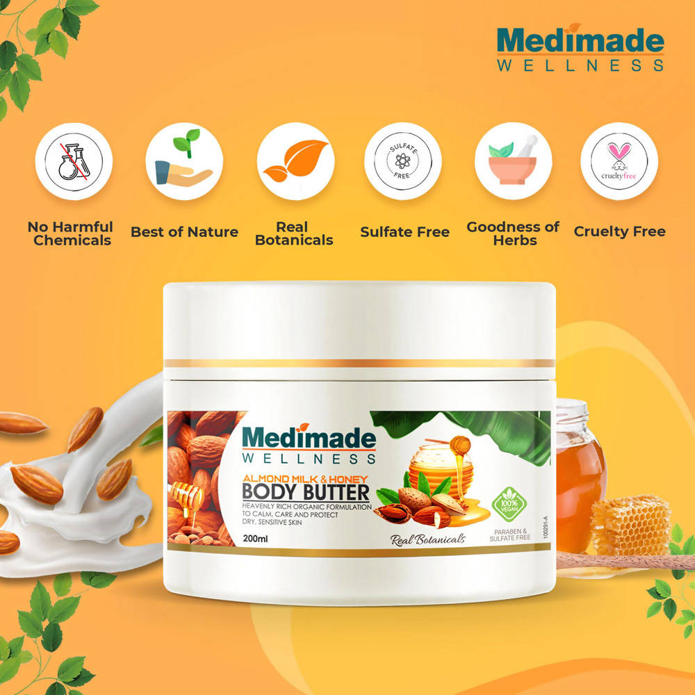 Medimade Wellness Almond Milk & Honey Body Butter
