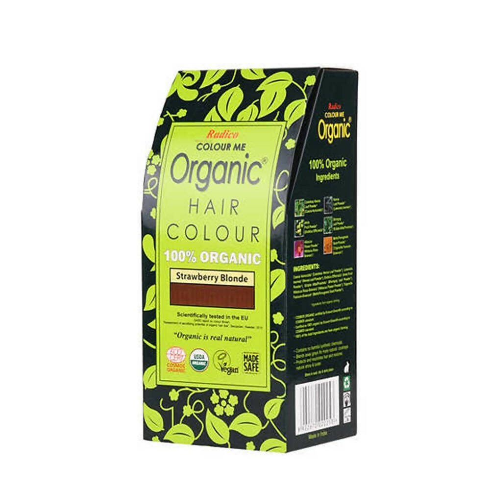Radico Organic Hair Colour-Strawberry Blonde - Distacart
