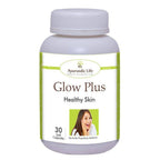 Ayurvedic Life Glow Plus Healthy Skin Capsules - Distacart